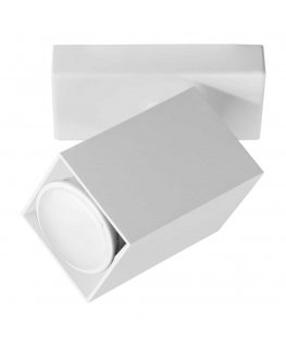 Hanging lamp Orno KUBAR SP 1, wall and ceiling lamp, GU10, IP20, white
