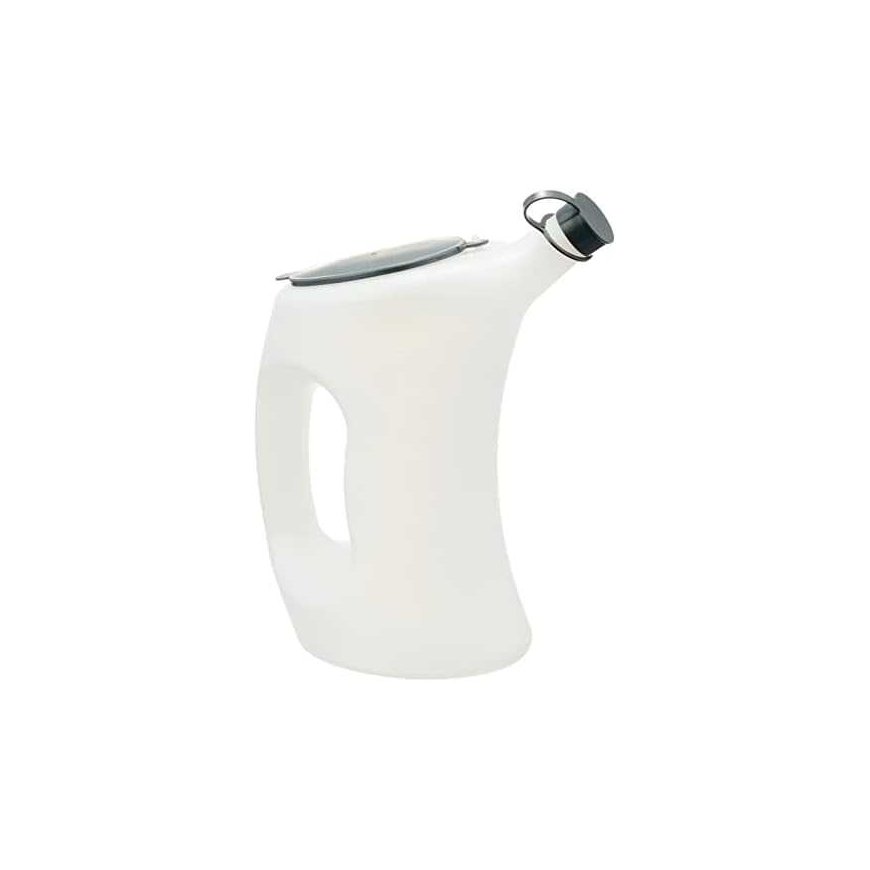 Pressol Measuring jug with lid-FLA-PE, white, transparent, 3 l – 2