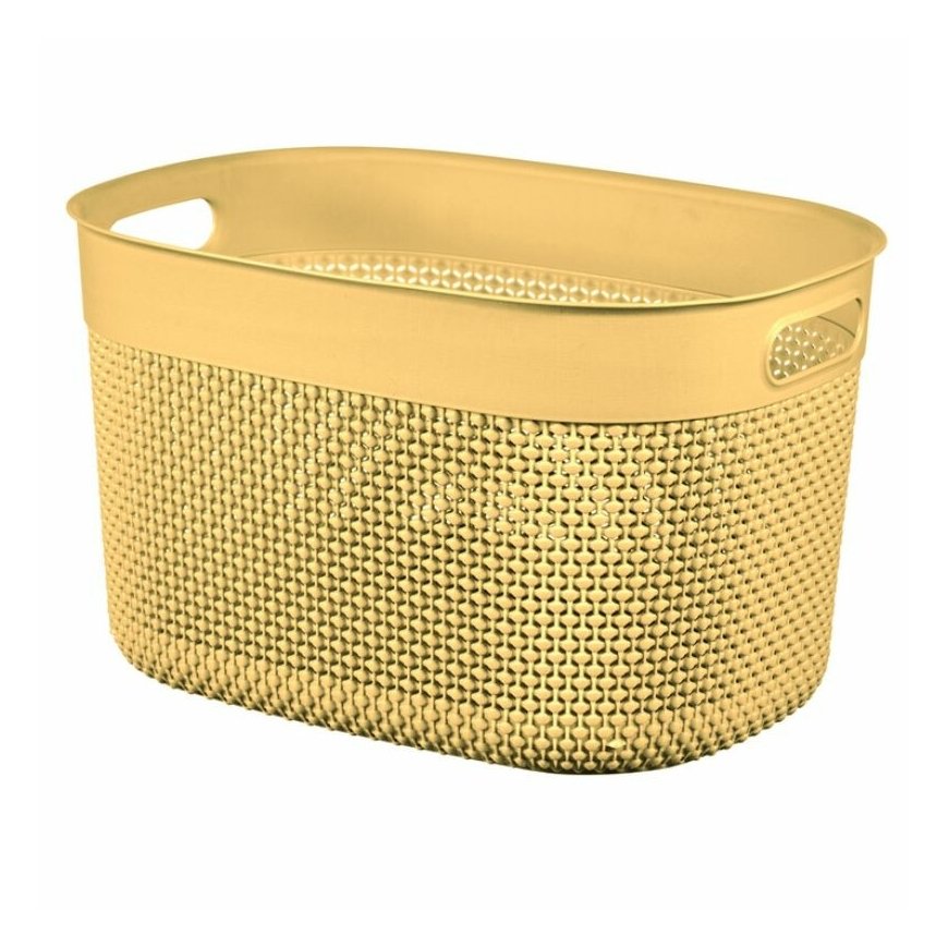 Basket Filo L 18L 38x28x22cm yellow – 2