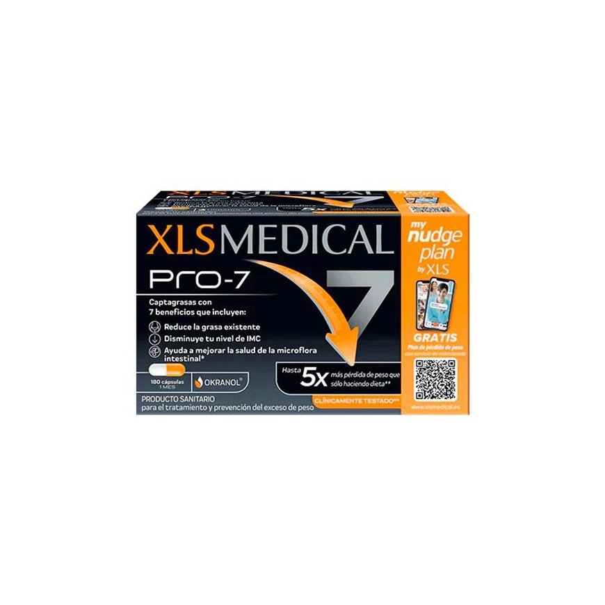 Xls Medical Pro-7 Nudge 180 Capsules