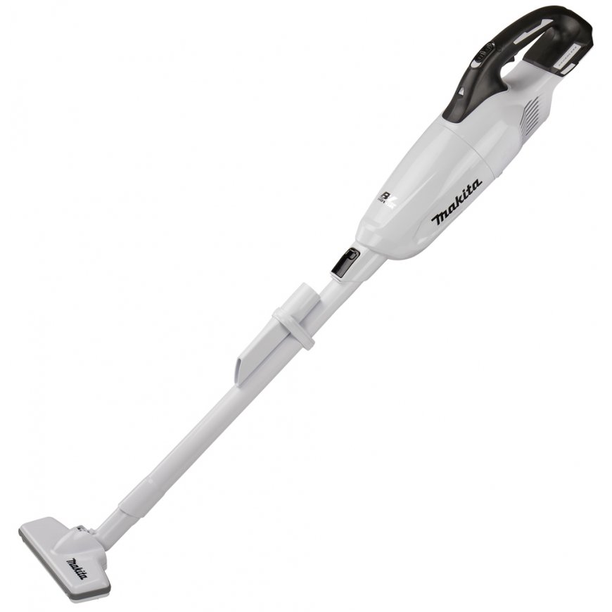 Makita DCL280FZW varsi-imuri & sähköharja Sauvaimuri Akku Kuiva Pussiton 0,75 L Valkoinen
