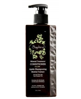 Saphira Mineral Treatment Volume Conditioner neapsunkinantis kondicionierius plaukams, 1000 ml