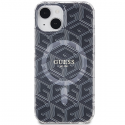 Case Original faceplate case GUESS GUHMP15SHGCUSTGK for iPhone 15 (Compatible with Magsafe / IML GCUBE / black) Case Original faceplate case GUESS GUHMP15SHGCUSTGK for iPhone 15 (Compatible with Magsafe / IML GCUBE / black)