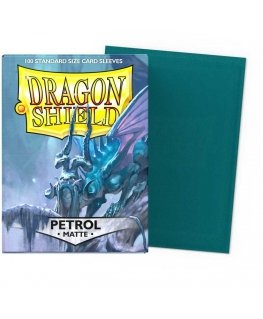 Dragon Shield Standard Sleeves - Matte Petrol (100 Units)