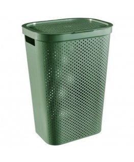 Laundry box Infinity Recycled 60L 44x35x60cm green