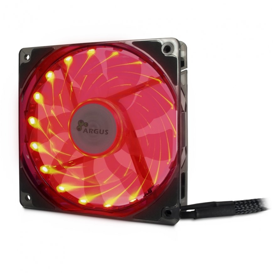 Inter-Tech L-12025 Aura Computer case Fan 12 cm Black – 3