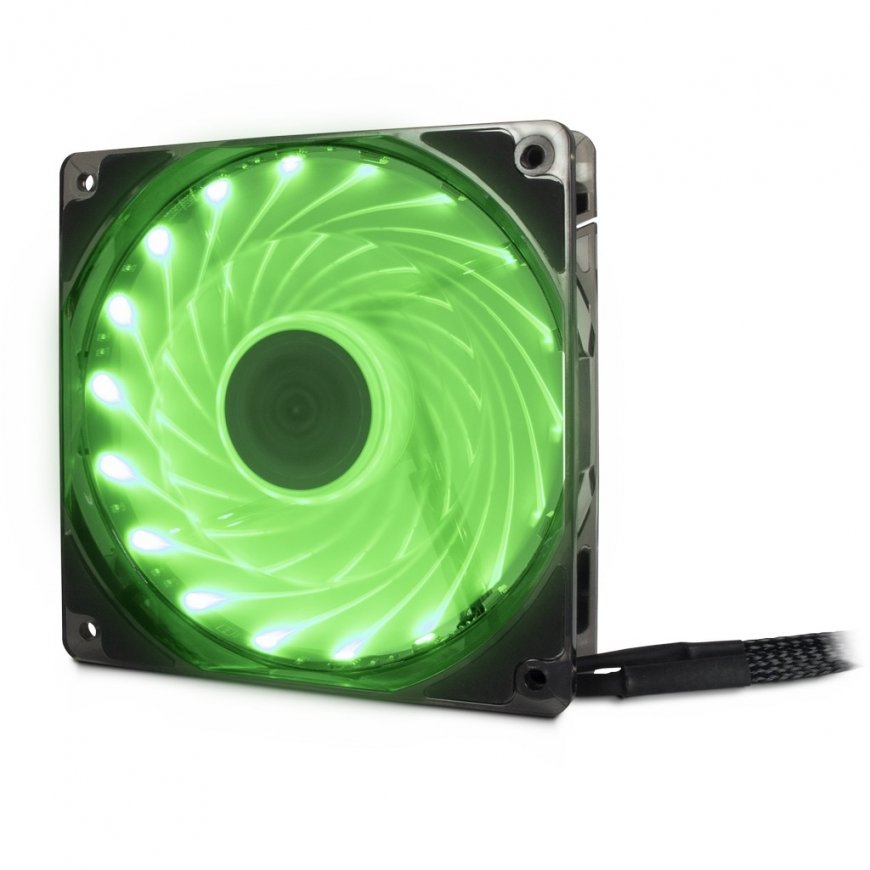 Inter-Tech L-12025 Aura Arvuti korpus Ventilaator 12 cm Must – 4