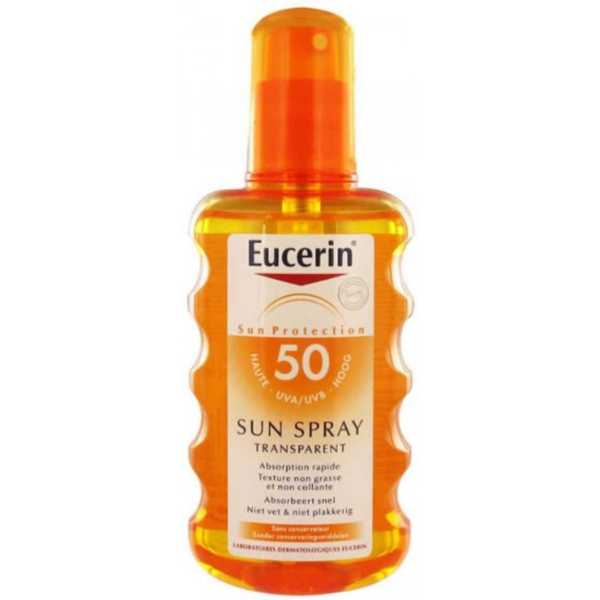Eucerin Sun Spray Transparent Spf50 200ml – 3