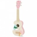 Wooden, children's ukulele CLASSIC WORLD, pink Wooden, children's ukulele CLASSIC WORLD, pink