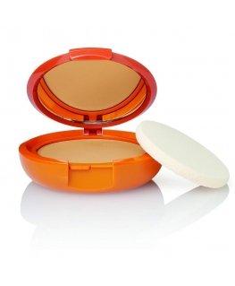 cream foundation with sun protection Rilastil Sun System Uniform Compact Cream Spf50+ shade 02 Dore 10g