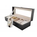 Iso Trade Jewelry box • 6 watches or jewelry • 6 compartments with removable inserts • inner lining with soft material • 30 x 11 Iso Trade Jewelry box • 6 watches or jewelry • 6 compartments with removable inserts • inner lining with soft material • 30 x 11