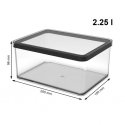 Rotho szeroki Loft 2,25L juoda