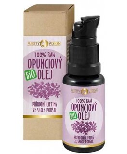 Purity Vision Opuntia Raw Bio Aliejus Facial Aliejus unisex, 15 ml