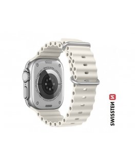 Swissten Marine Silicone Band for Apple Watch 42 / 44 / 45 / 49 mm