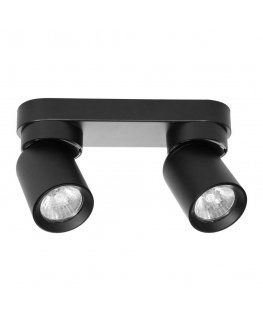 Hanging lamp Orno MALTA SP 2, wall and ceiling mounting, GU10 max. 2x12W, IP20, black