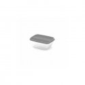 Food container rectangular 1,3L Vedo transparent grey