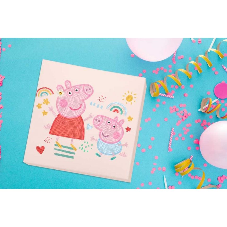 DIAMOND DOTS creative kit diamond painting Peppa Pig Happy Days, 2378 diamonds, DBX.089 – 4