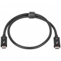 Akyga AK-USB-33 USB-kaapeli 0,5 m Thunderbolt 3 USB C Musta Akyga AK-USB-33 USB-kaapeli 0,5 m Thunderbolt 3 USB C Musta