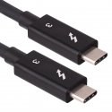 Akyga AK-USB-33 USB cable 0.5 m Thunderbolt 3 USB C Black Akyga AK-USB-33 USB cable 0.5 m Thunderbolt 3 USB C Black