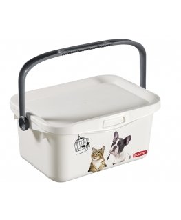 Box with lid and handle Multiboxx 3L 26x18x11cm Cat&Dog