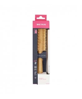 Better Bamwood Round Nylon Bristle Brush