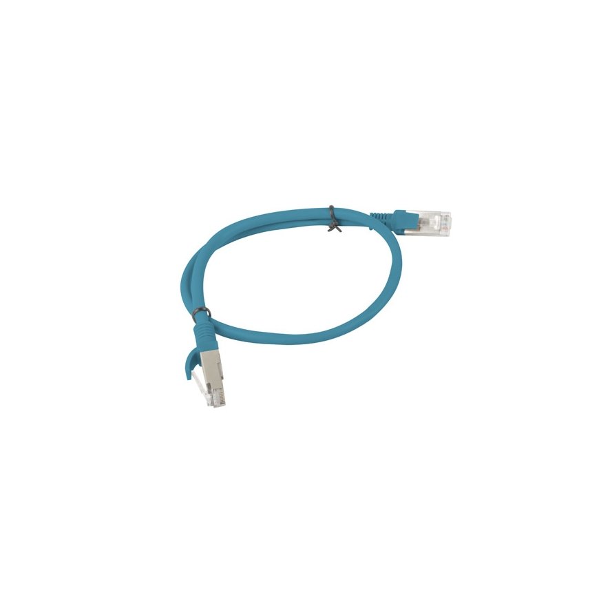 Lanberg PCU5-10CC-0050-B tīkla kabelis Zils 0,5 m Cat5e U/UTP (UTP) – 2