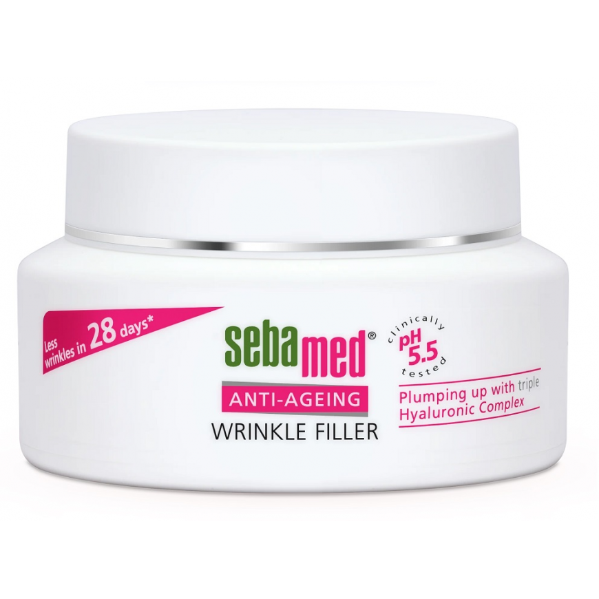 Sebamed Anti-Ageing Wrinkle Filler veido kremas nuo raukšlių 50ml – 2