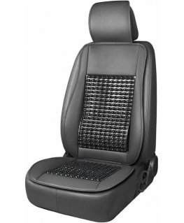 Seat mat beads with backrest and headrest amio-03649