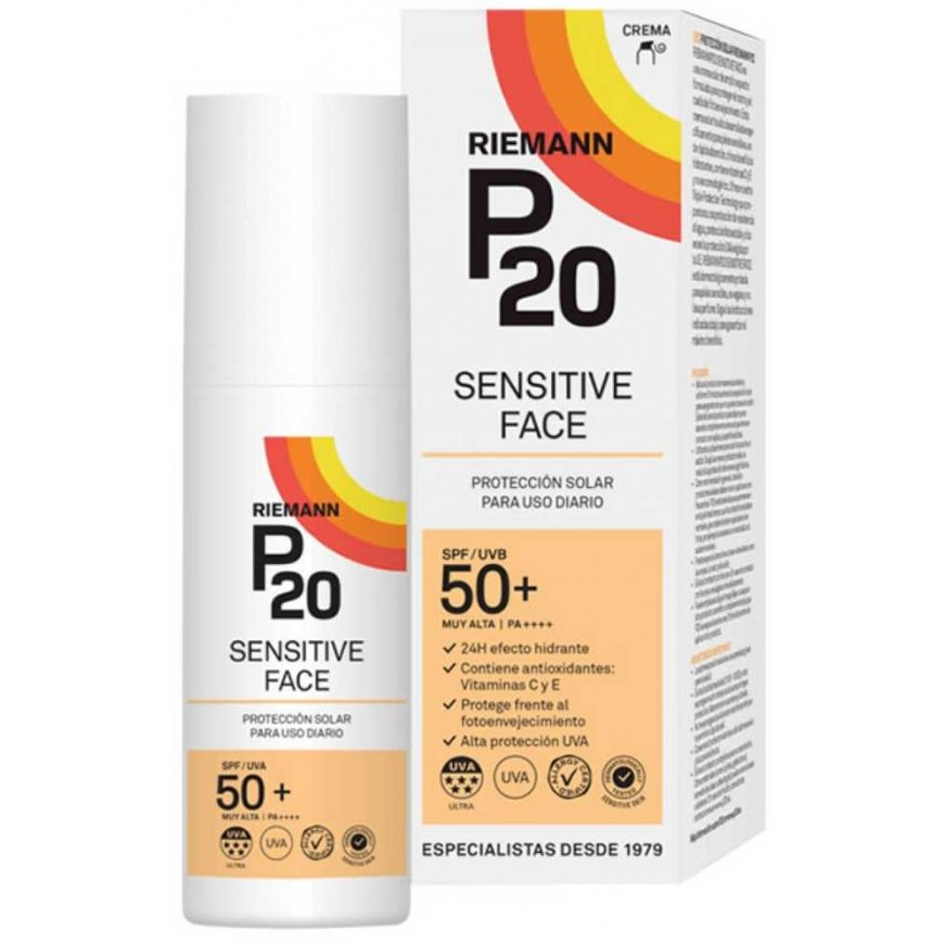 Riemann P20 Sensitive Face sunscreen Spf50+ 50g – 2