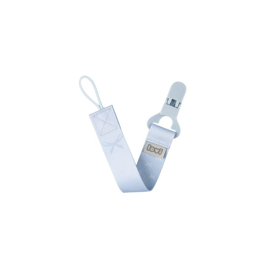 Lovi Vaikiškas Shower Soother Clip With Ribbon Boy - Stužka na dudlík s klipem – 2