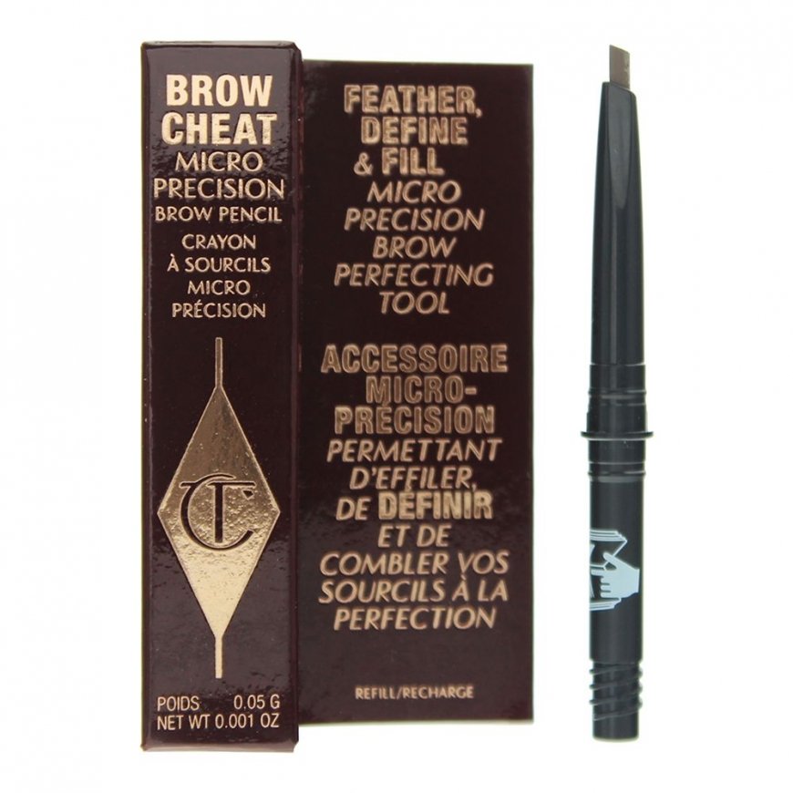 Charlotte Tilbury Brow Cheat Micro Precision Brow Pieštukas - Náhradní náplň do tužky na obočí 0,05 g