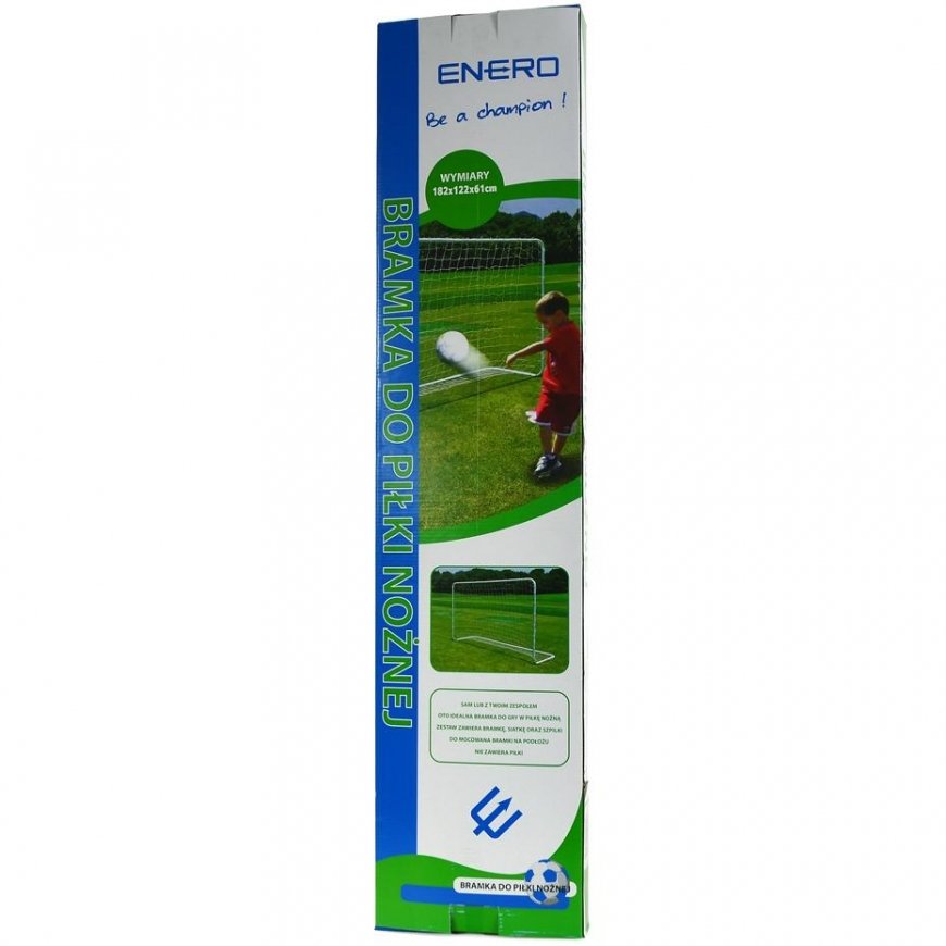 Enero futbolo vartai su tinklu 182x122x61cm – 2