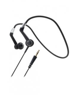Audio-Technica ATH-CP700BK Ausinės be mikrofono ir ausinės su mikrofonu Vielinis Įkišamos į ausį, Kaklo raištis Muzika Juoda