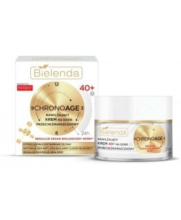 Bielenda Chrono Age drėkinamasis dieninis kremas nuo raukšlių 40+ 50ml