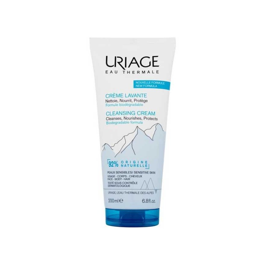 Cream cleanser Uriage Creme Lavante, 200 ml – 4