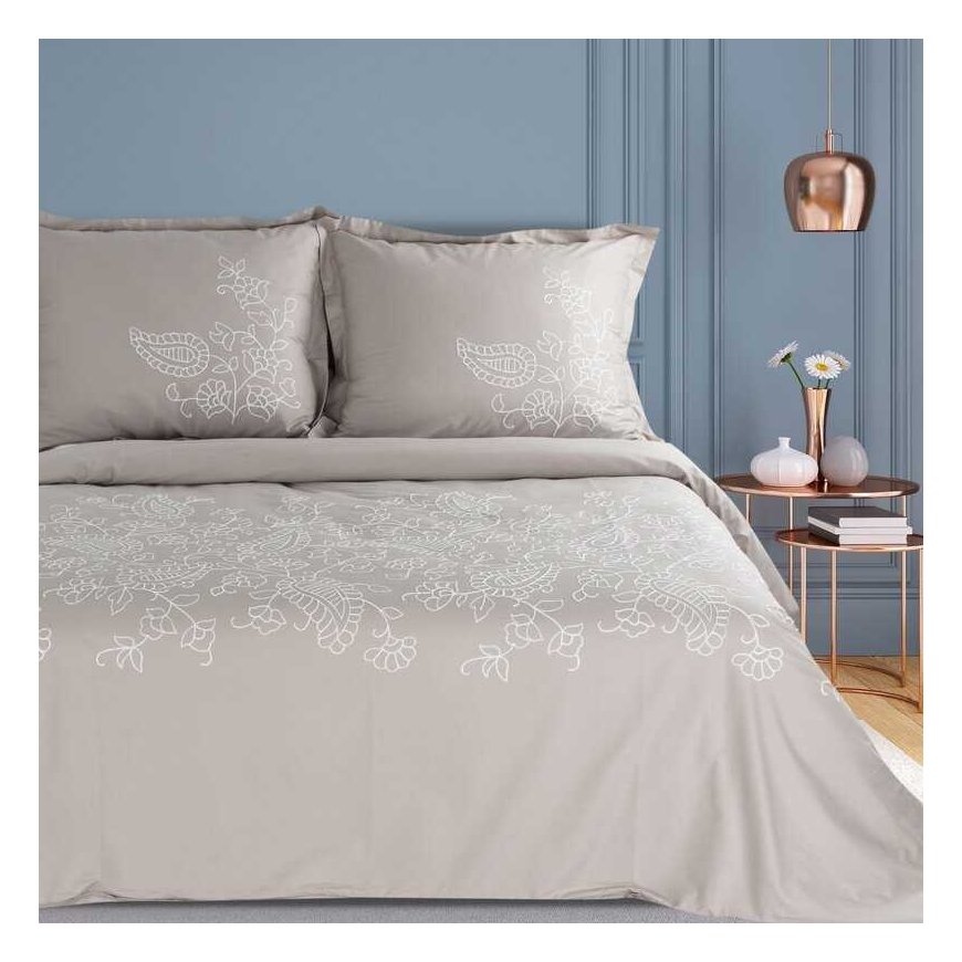 Bedding set Eurofirany POS/ST/HAFT/10A 160X200 70X80/X2 BEŻ Bedding – 2