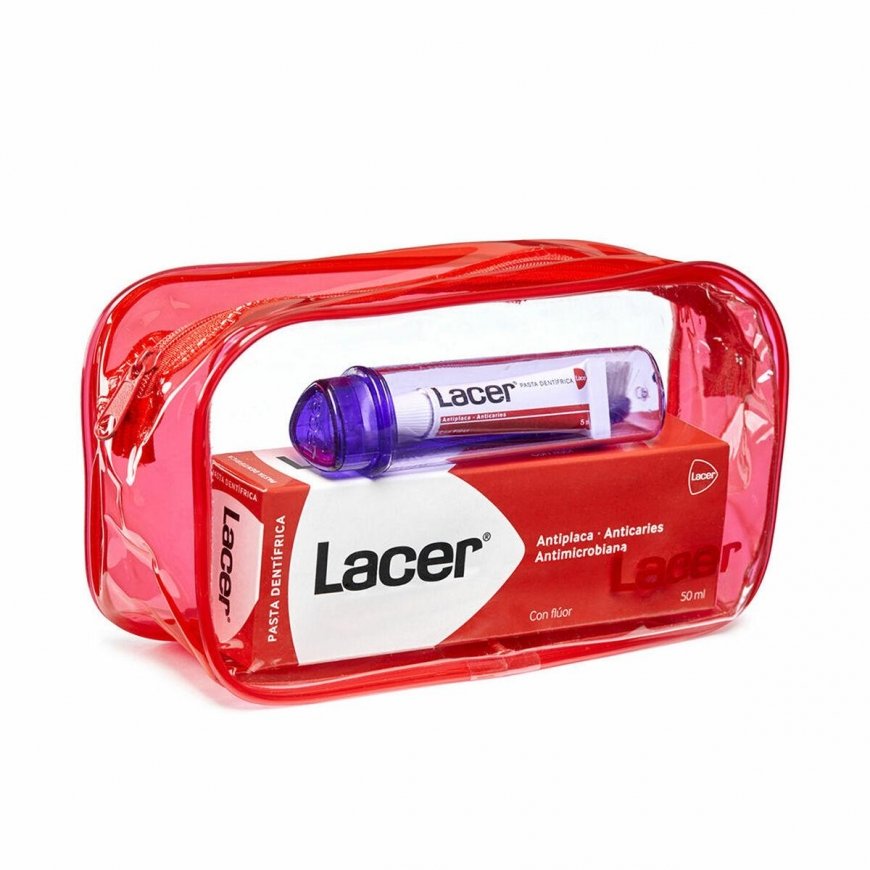 "Lacer" kelioninis rinkinys Pastos burnos skalavimo skystis – 2