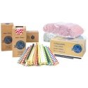 Gsg24 BIO organic paper straws PAPER STRAWS thickness 8/205mm - brown 500 pcs. Gsg24 BIO organic paper straws PAPER STRAWS thickness 8/205mm - brown 500 pcs.