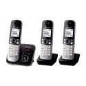 Panasonic KX-TG6823GB telephone DECT telephone Caller ID Black, Silver Panasonic KX-TG6823GB telephone DECT telephone Caller ID Black, Silver