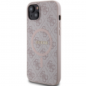 Original GUESS Front Panel Case GUHMP14SG4GFRP for iPhone 14 (Compatible with Magsafe / 4G Ring Classic Logo / Pink) Original GUESS Front Panel Case GUHMP14SG4GFRP for iPhone 14 (Compatible with Magsafe / 4G Ring Classic Logo / Pink)