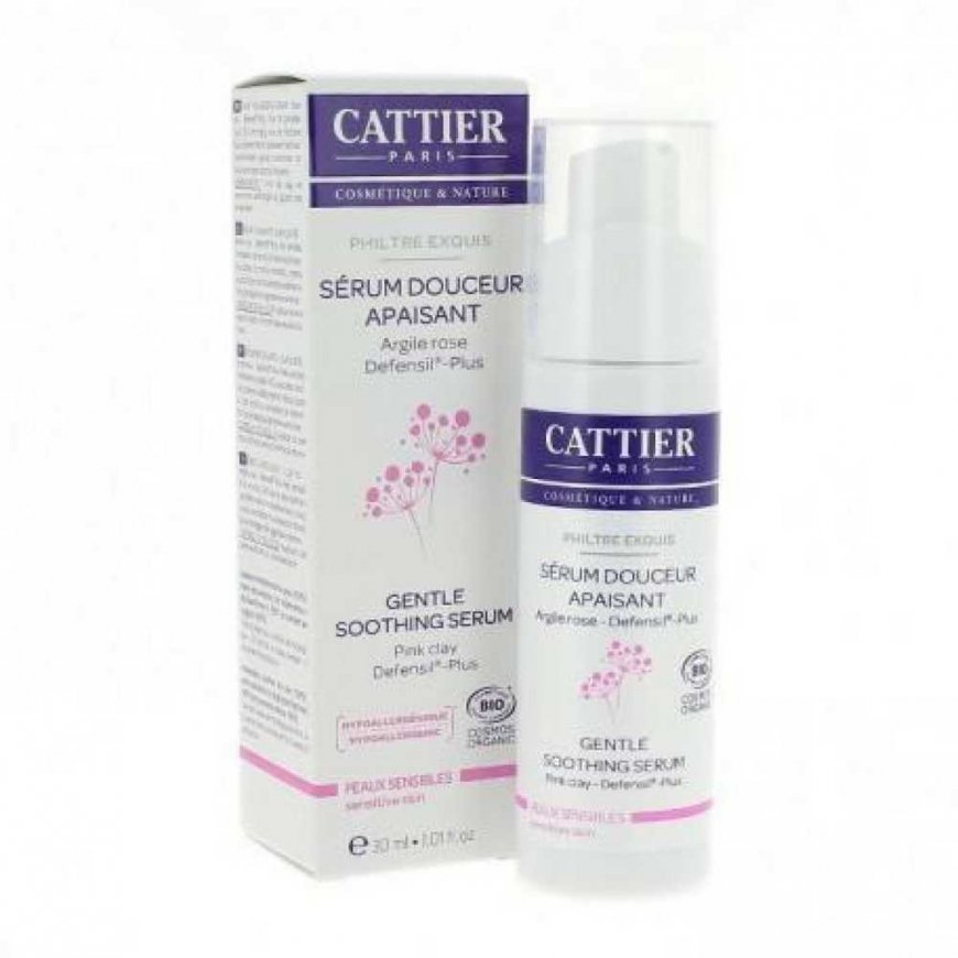 "Cattier Paris Cattier Gentle Soothing Serum" veido serumas 30ml – 2