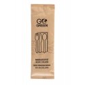 Compostable cutlery set (fork, knife, napkin) Go Green | 0,02kg Compostable cutlery set (fork, knife, napkin) Go Green | 0,02kg