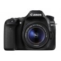 Canon EOS 80D + EF-S 18-55 IS STM SLR-kaamera komplekt 24,2 MP CMOS 6000 x 4000 pikslit Must Canon EOS 80D + EF-S 18-55 IS STM SLR-kaamera komplekt 24,2 MP CMOS 6000 x 4000 pikslit Must