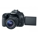 Canon EOS 80D + EF-S 18-55 IS STM SLR fotoaparato komplektas 24,2 MP CMOS 6000 x 4000 pikseliai Juod Canon EOS 80D + EF-S 18-55 IS STM SLR fotoaparato komplektas 24,2 MP CMOS 6000 x 4000 pikseliai Juod