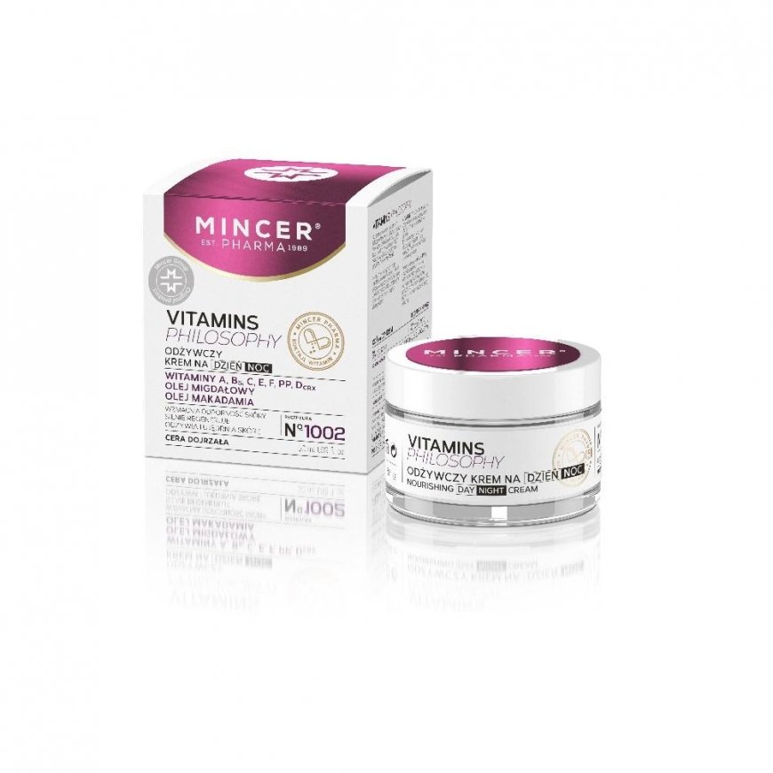 Mincer Pharma Mincer Vitamins Philosophy Maitinamasis kremas dienai ir nakčiai Nr. 1002 50ml – 2