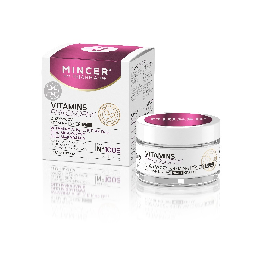 Mincer Pharma Mincer Vitamins Philosophy Nourishing day and night cream no. 1002 50 ml – 3