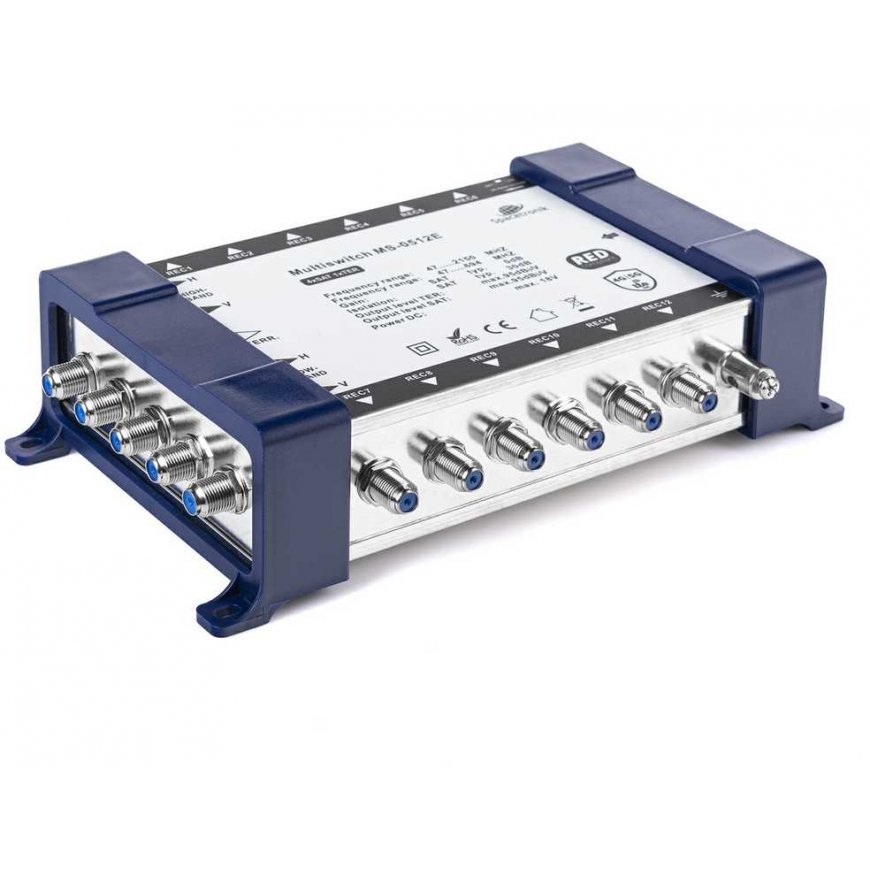 Splitter Multiswitch 5/12 Spacetronik E-Series MS-0512E – 3