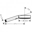 Hand shower Hansgrohe Pulsify Select 24110000 Hand shower Hansgrohe Pulsify Select 24110000