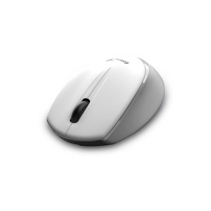 Mouse Genius Mouse NX-7009, 1200DPI, 2.4 [GHz], optical, 3kl., wireless, white and gray, 1 pc AA, Blue-Eye sensor, symetryczna – 4