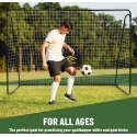 FOOTBALL GOAL WITH NET 300x205x120cm UMBRO FOOTBALL GOAL WITH NET 300x205x120cm UMBRO